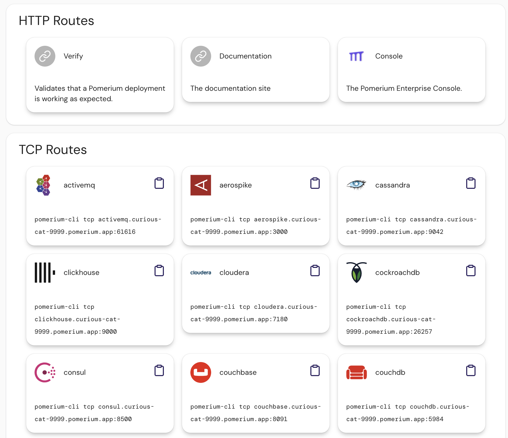 Routes Portal